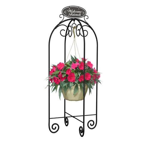 40in Hanging Basket Plant Stand