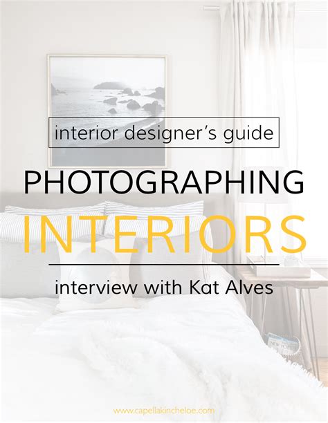 Photographing Interior Design Interview With Kat Alves — Capella Kincheloe