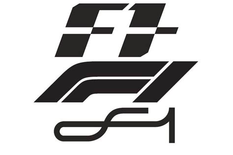Design element of formula one logo. F1 to unveil new logo after Sunday's race - Pitpass.com