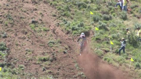 Widowmaker Mountain Hill Motorcycle Climb Stock Footage Video 100