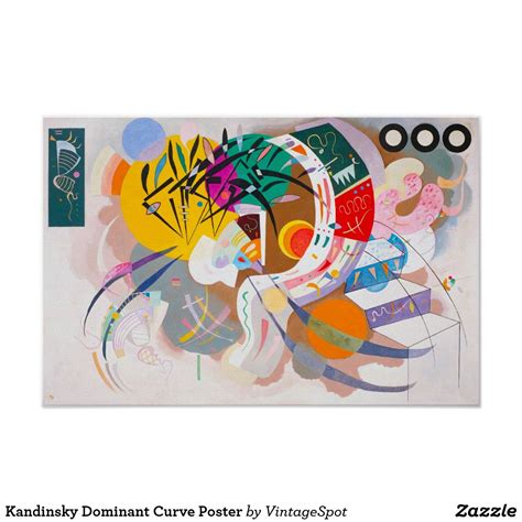 Kandinsky Dominant Curve Poster Kandinsky Art Kandinsky
