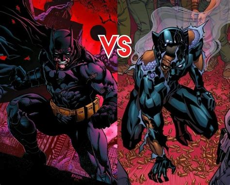 Black Panther Vs Batman Black Panther Marvel Vs Marvel Vs Dc