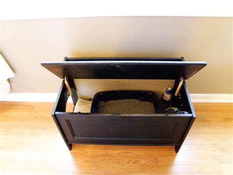 A deck storage bench is ideal to store away items, and you can build it yourself rather than forging out more money to buy a. An Easy DIY: Cat Litter Box Ideas - HomesFeed