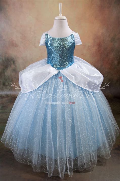 Cinderella Costume Cinderella Birthday Dress Party Gown Etsy