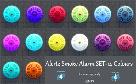 Alertz Smoke Alarm 14 Colours Updated Smoke Alarms