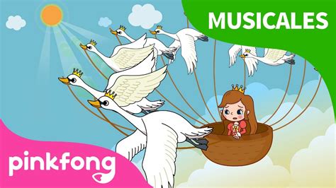 Los Cisnes Salvajes🦢🤴 Cuentos Clásicos Musicales Pinkfong Cuentos
