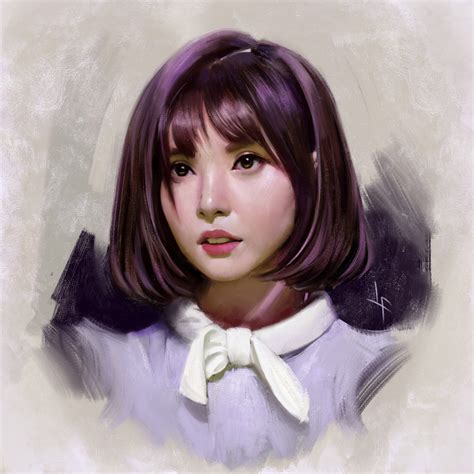 Justine Florentino Eunha Portrait Study