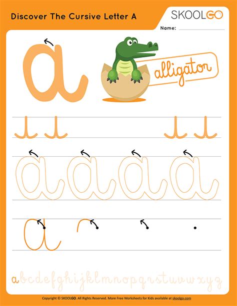 We did not find results for: Discover The Cursive Letter A - Free Learning and Activity ...