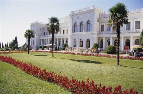 Yalta Livadia Palace Ukraine Stock Photo