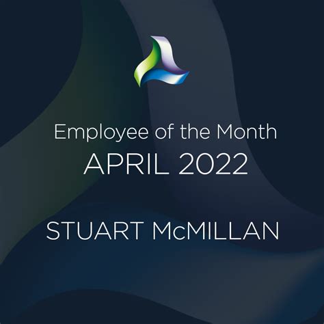 April Employee Of The Month Stuart Mcmillan Spectrum