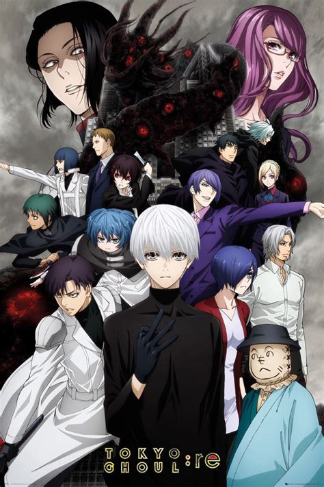 Tokyo Ghoul Group Maxi Poster Buy Online At