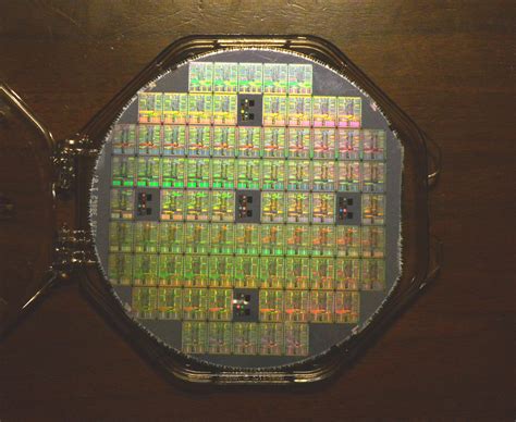 6 Silicon Wafer Performance Semi R4000 Mips Cpu Wafer With Shipping