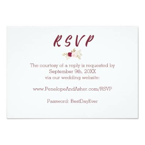 Aug 05, 2020 · wedding rsvp card tips send them early. Bohemian Floral Wedding Website RSVP Card | Zazzle.com | Wedding website, Rsvp wedding cards ...