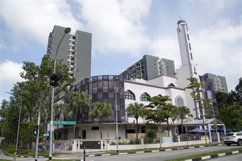 View Of The Al Khair Mosque In Choa Chu Kang Singapore Editorial Photo Image Of Culture Choa