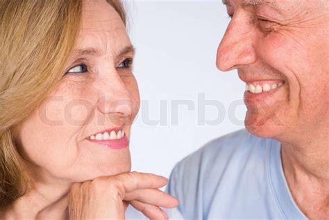Old Married Couple Stock Image Colourbox
