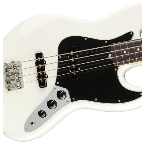 Fender American Performer Jazz Bass RW Arctic White At Gear4music