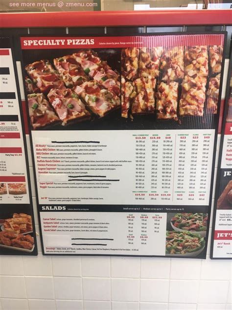 Online Menu Of Jets Pizza Restaurant Chandler Arizona 85248 Zmenu