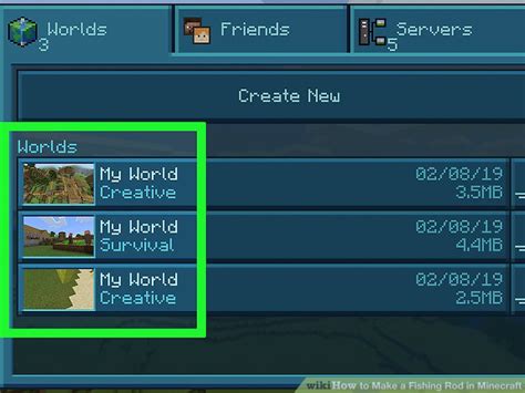 See full list on wikihow.com How to Make a Fishing Rod in Minecraft (with Pictures ...