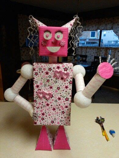 Pin By Marie On Great Ideas Recycled Robot Fun Activities For Kids