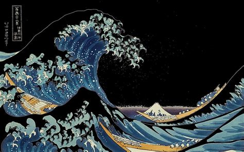 The Great Wave Of Kanagawa By Hokusai Foru Hd Wallpaper Pxfuel
