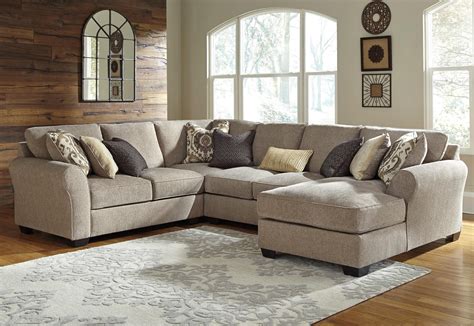 Benchcraft Pantomine 4 Piece Sectional With Chaise Value City