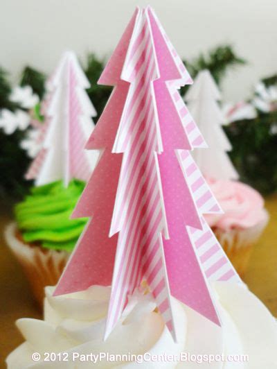 Free Printable Christmas Tree Cupcake Toppers Free Christmas