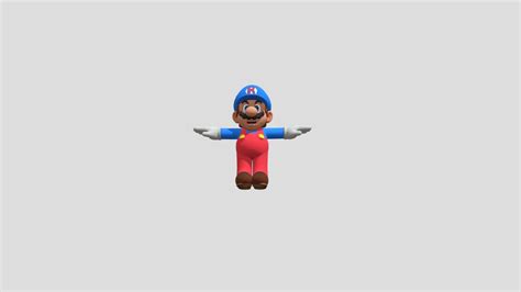 Mario From Super Mario Odyssey 3d Model By Ramoi Rjlovesdogs