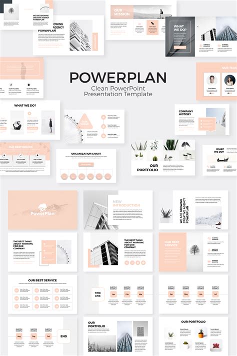 Powerplan Business Powerpoint Template 80135