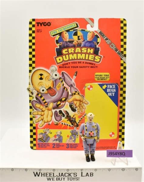 Spare Tire W Cardback The Incredible Crash Dummies Tyco Action