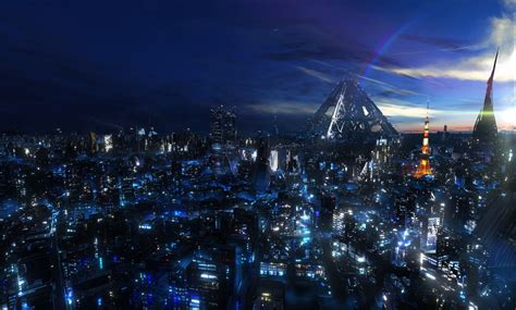 Anime Midnight City Wallpapers Wallpaper Cave