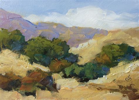 Tom Brown Fine Art California Live Oaks By Tom Brown