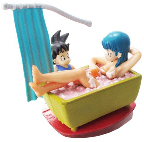 Neo Capsule Corp Diorama Goku And Bulma In Bath My Anime