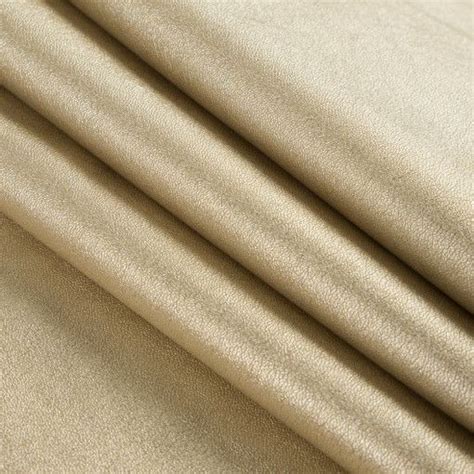 Metallic Gold Stretch Faux Leathervinyl Faux Leather Fabric Faux