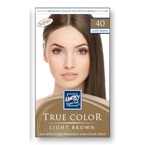 Light Brown Hair Color 40 Convenient Applicator Included Lucky Brand