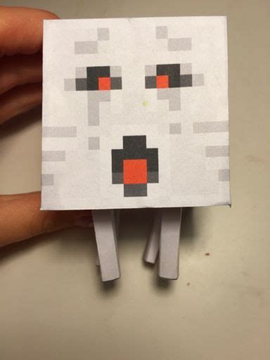 Minecraft Paper Ghast Crafty Amino