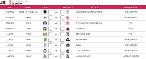 Liga Mx Femenil Calendario Clausura 2023 Espartanas Mx