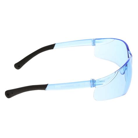 Mcr Bearkat Bk1 Series Safety Glasses Light Blue Lens