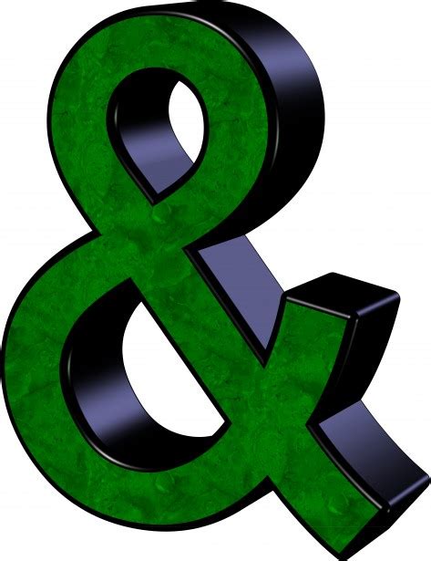Green Ampersand Free Stock Photo Public Domain Pictures