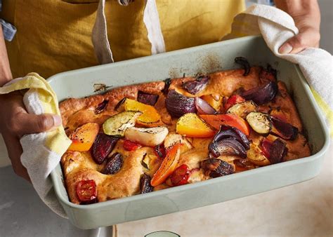 Pour the dripping or vegetable oil into a large metal roasting tin. Vegetable toad in the hole recipe