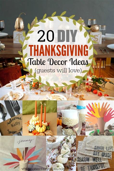 Thanksgiving Table Decor Ideas 20 Thanksgiving Table Decorating Ideas