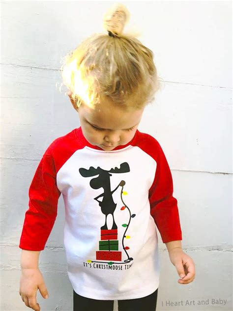 Christmas Shirt For Toddler Moose Christmas Shirt Holiday T Shirt For