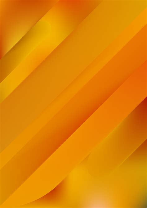 Free Abstract Shiny Orange Background Vector Illustration