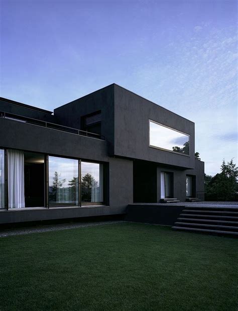 50 Amazing Black House Exterior Facade House Architecture Design
