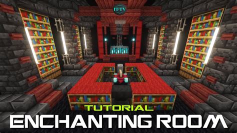 How To Build A Enchanting Room In Minecraft Youtube