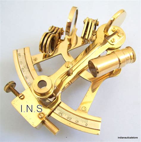 vintage ship brass sextant astrolabe maritime nautical navy marine sextant decor sextants