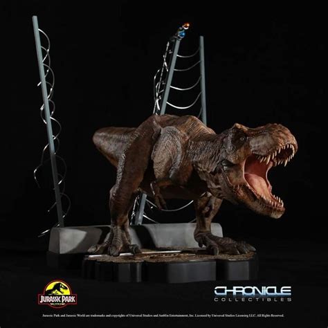 Breakout T Rex Jurassic Park 120 Scale Statue Piece Hunter