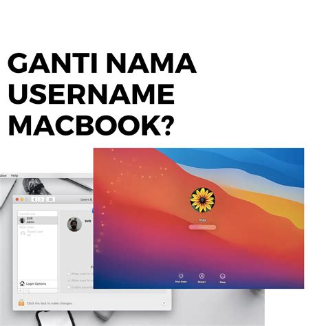 Cara Mengubah Nama Username di Macbook - Semarang Macbook