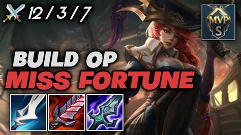 Wild Rift Miss Fortune The Best Build Carry In Season 6 Youtube