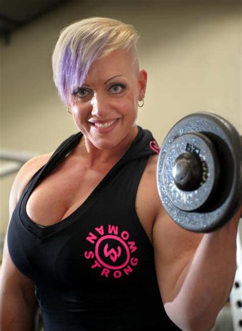 Australias Strongest Woman Sharon Waters Femalemuscle Female