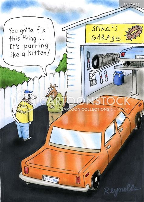 Garage Mechanic Cartoons And Comics Funny Pictures From Cartoonstock